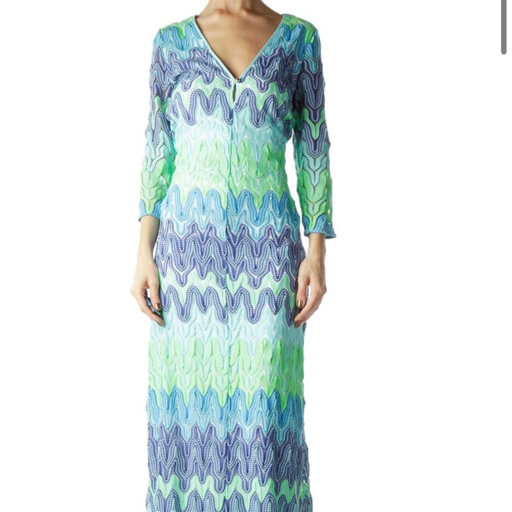 Lilly Pulitzer Lamora Long Dress Knit L